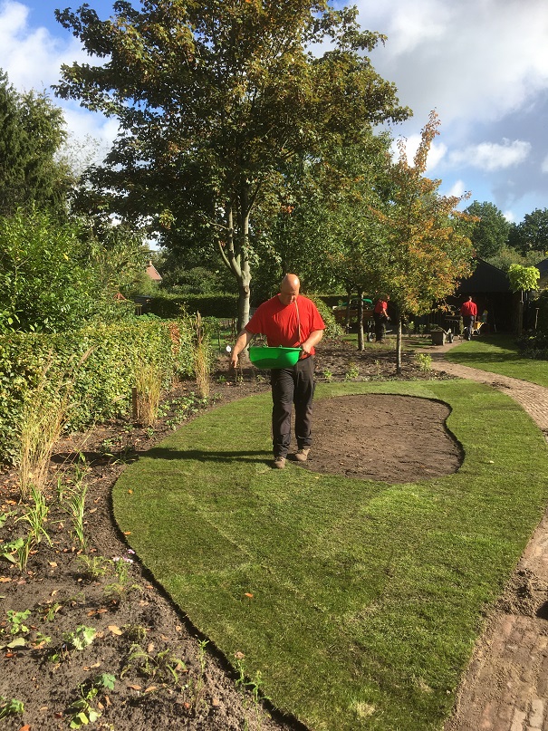 Tuinaanleg oktober 4